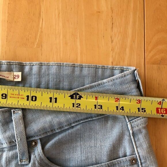 LEVI’S Straus 711 Skinny Ankle Filiforme A La Cheville Jeans EUC - Picture 10 of 14